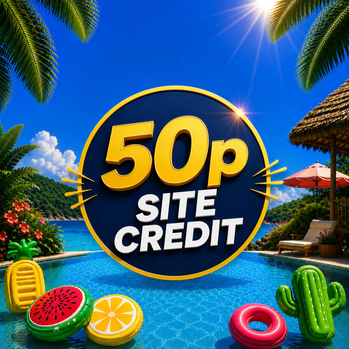 50p Site Credit