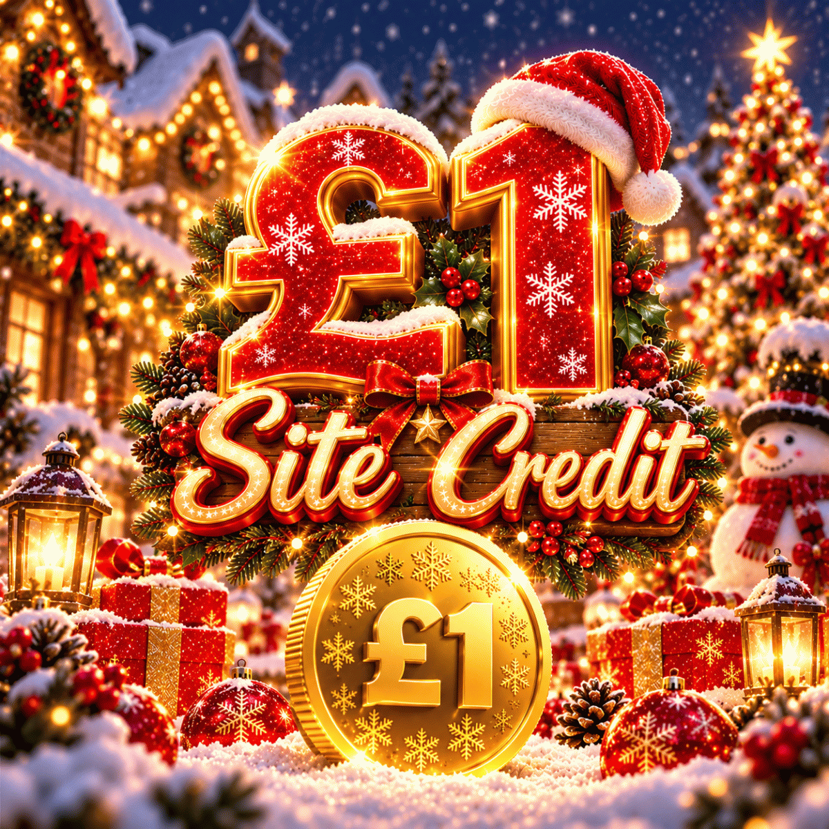 £1 Site Credit