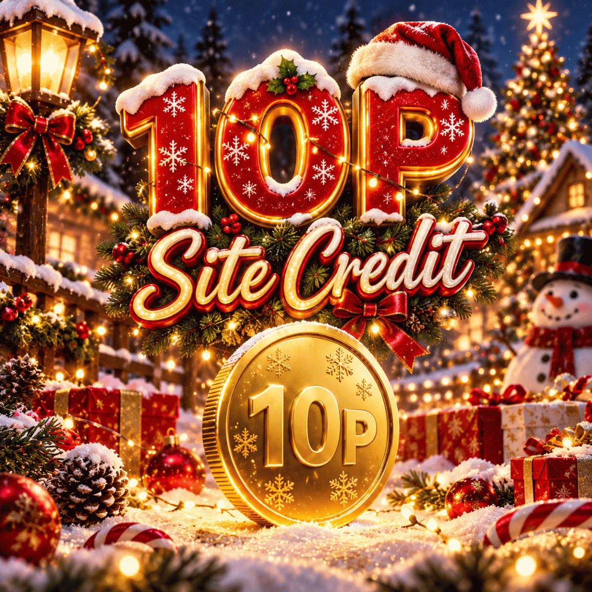 10p Site Credit