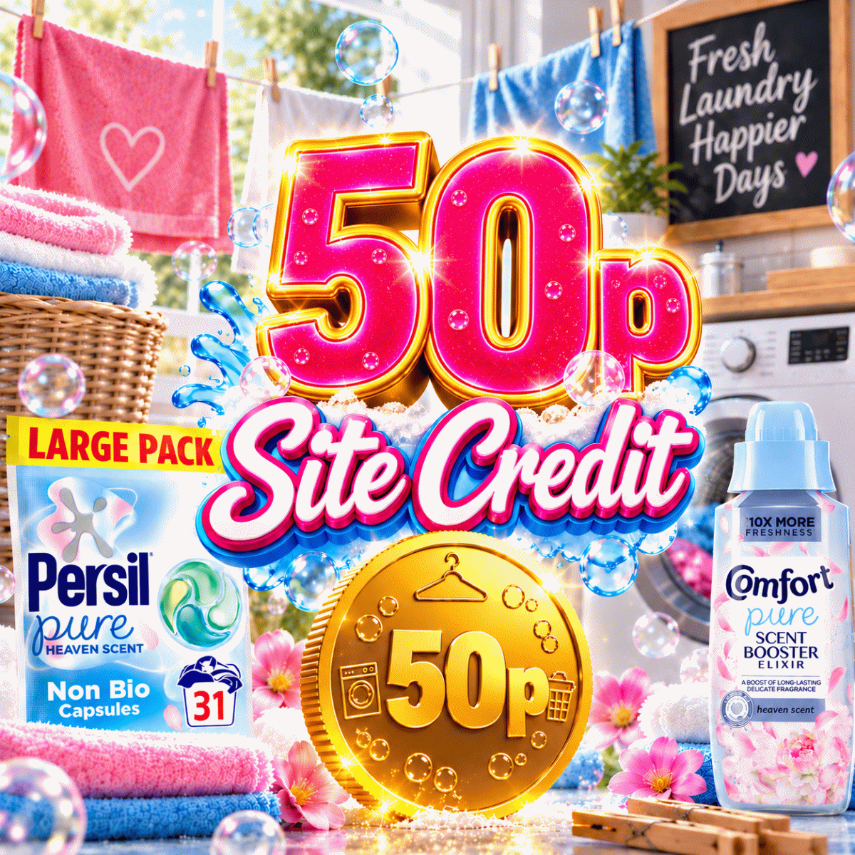 50p Site Credit